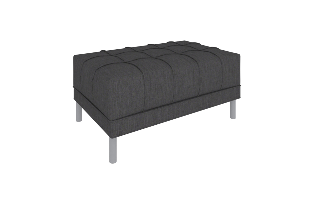 Hickory Contract Carteret Ottoman 3505