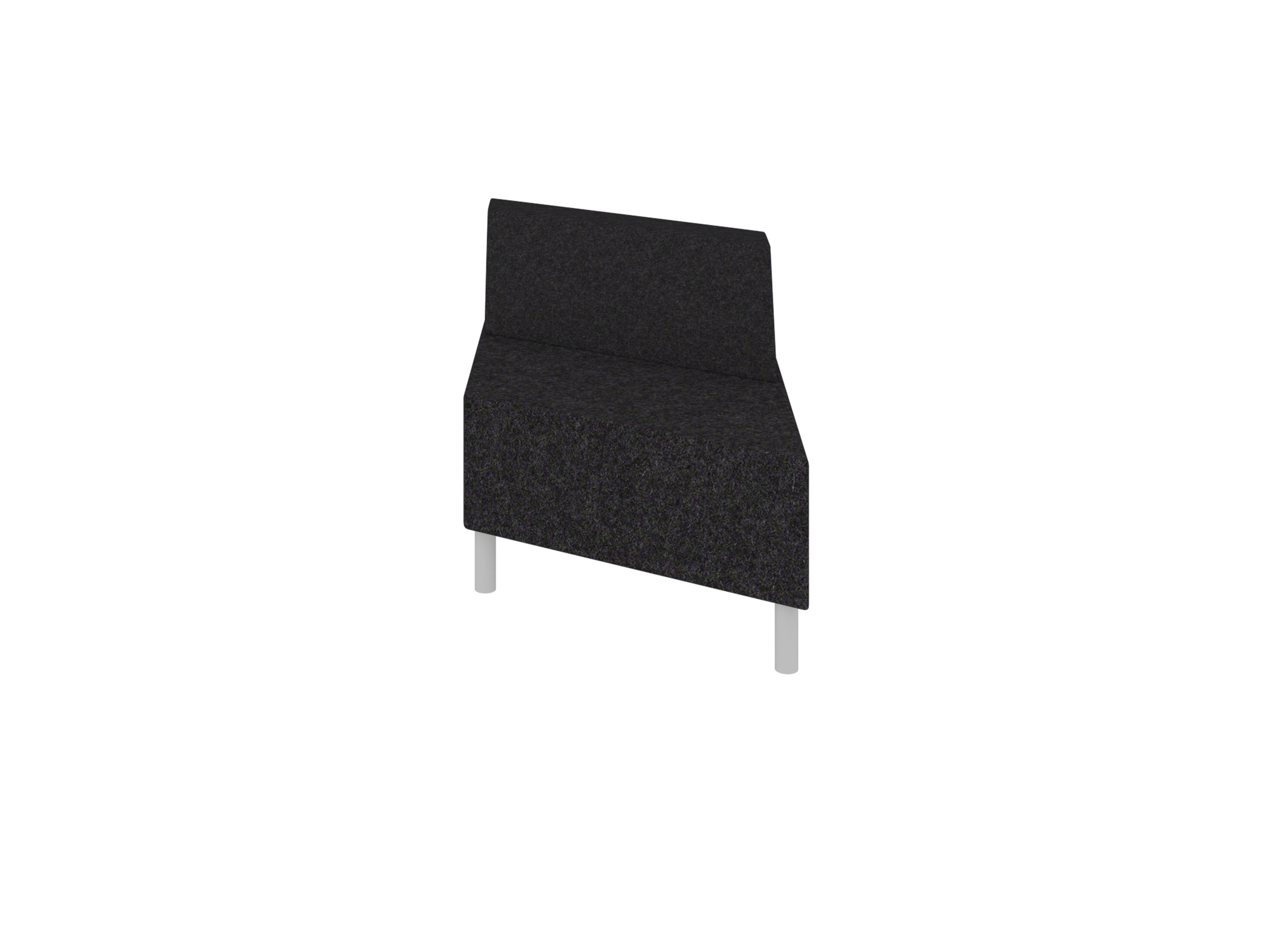 Hickory Contract Qube Benches/Ottomans QB-3L